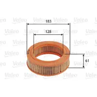 Valeo 585656 Luchtfilter