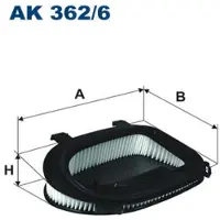 FILTRON Luchtfilter AK 362/6