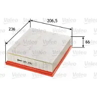 Valeo 585296 Luchtfilter