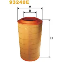 WIX FILTERS 93240E Luchtfilter