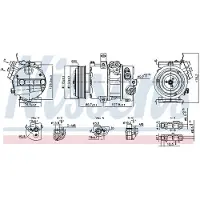 Nissens 890751 Aircopomp