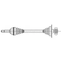 METELLI Aandrijfas 17-0342