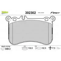 Valeo 302302 Remblokken