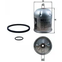 MAHLE ORIGINAL Oliefilter OZ 1D
