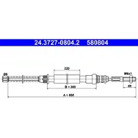 Ate Kabel, parkeerrem 24.3727-0804.2
