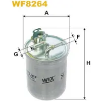 WIX FILTERS WF8264 Brandstoffilter