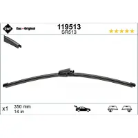 SWF Ruitenwisser 119513 SWF voor o.a. BMW, FORD, VOLVO
