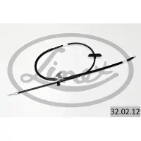 Linex Kabel, parkeerrem 32.02.12 links