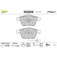 Valeo 302056 Remblokken