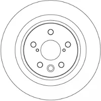 TRW DF3978 Remschijf