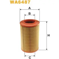 WIX FILTERS WA6487 Luchtfilter