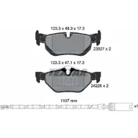 Textar Remblokset 2392707, achter