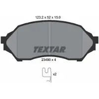 Textar 2349002 Remblokken