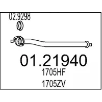 MTS 01.21940 Voorpijp