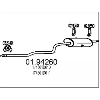 MTS Einddemper 01.94260