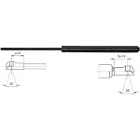 METZGER 2110048 Gasveer achterklep