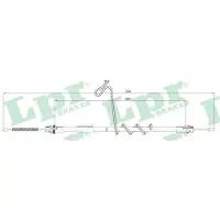 LPR C0286B Handremkabel