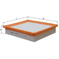 Knecht LX 5207 Luchtfilter