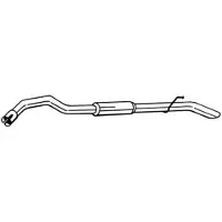 Bosal 190-375 Einddemper