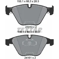 Textar Remblokset 2331303, voor