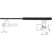 METZGER 2110337 Gasveer achterklep