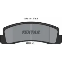 Textar Remblokkenset, schijfrem 2066001