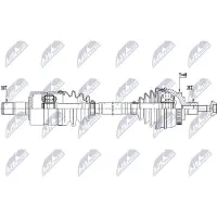 NTY NPW-WW-209 Aandrijfas