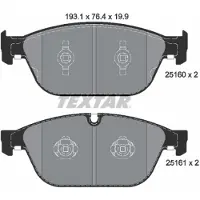 Textar Remblokset 2516002, voor