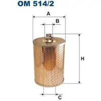 FILTRON OM 514/2 Oliefilter