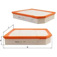 MAHLE ORIGINAL LX 4971 Luchtfilter