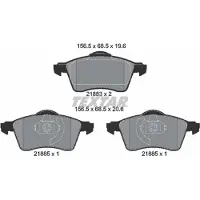 Textar Remblokset 2188302, voor