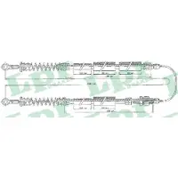 LPR C0090B Handremkabel