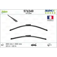 Valeo Ruitenwisser 574340 Valeo voor o.a. MERCEDES-BENZ