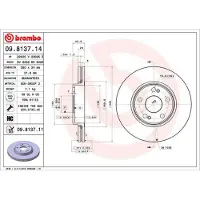 Brembo Remschijf 09.8137.11