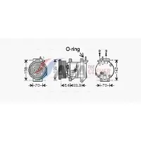 Ava Cooling DWAK071 Aircopomp
