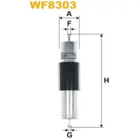 WIX FILTERS WF8303 Brandstoffilter