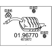 MTS 01.96770 Einddemper