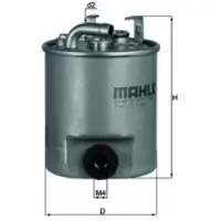 MAHLE ORIGINAL Brandstoffilter KL 195 Mahle voor o.a. MERCEDES-BENZ