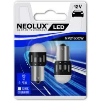 NEOLUX P21W, 6000K, 1 Watt, 12V, blisterverpakking, 2 stuks, artikelnummer: KS