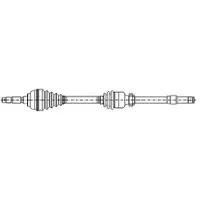 METELLI Aandrijfas 17-1409
