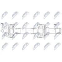 NTY Aandrijfas NPW-BM-248