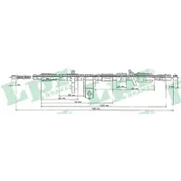 LPR C0320B Handremkabel