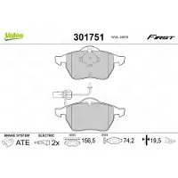 Valeo 301751 Remblokken