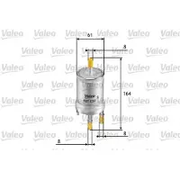 Valeo Brandstoffilter 587030