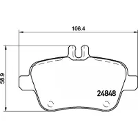 Brembo Remblokset P 50 135