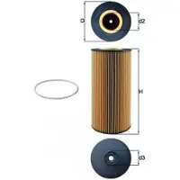 MAHLE ORIGINAL Oliefilter OX 348D