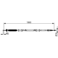 Bosch Trekkabel, parkeerrem 1 987 482 579