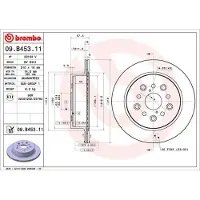 Brembo 09.B453.11 Remschijf