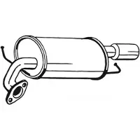 Bosal Geluiddemper achter 171-055