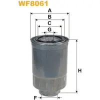 WIX FILTERS WF8061 Brandstoffilter